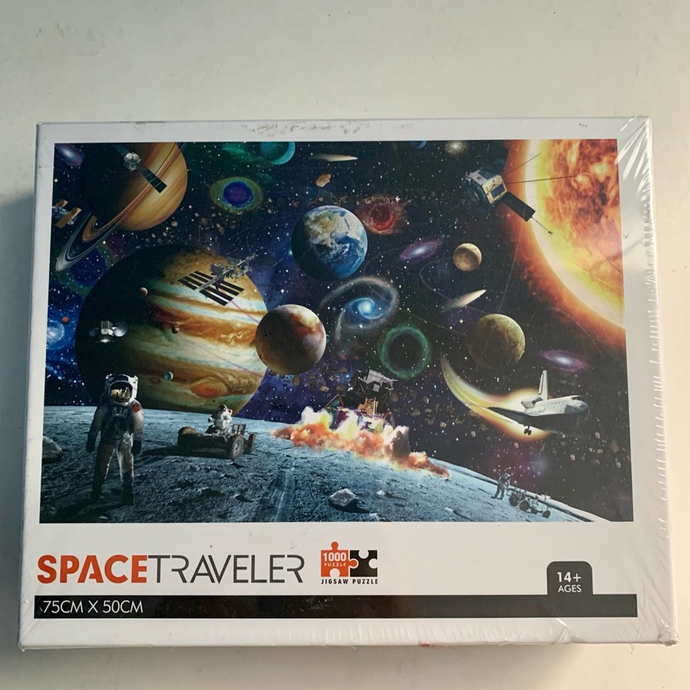 Space Traveler Jigsaw Puzzle 1000 Pieces New Sealed